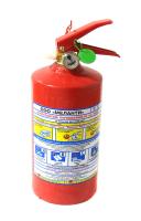 Огнетушитель порошковый  1 кг, металлический с манометром - ОП-1(З) АВСЕ (Меланти) /8