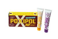 Клей 2-х компонентный "POXIPOL" прозрачный, 14 мл /6/240