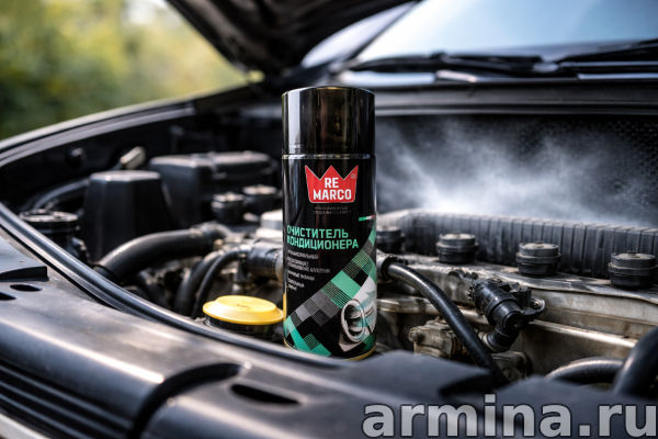 очиститель кондиционера автомобиля и обслуживание системы кондиционирования