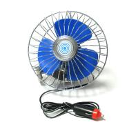 Вентилятор 6" "AUTOVIRAZH" AV-26240 металлический корпус, хром, винт. крепление, 24V /20