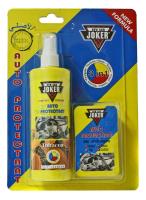Полироль салона "JOKER" спрей + губка, ассорти /12