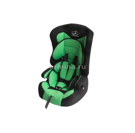 Кресло детское автомобильное "Little King" LK-01B зелёное