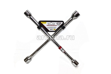 Ключ баллонный "Крест" "HEYNER" 420000 (17х19х21х23 мм) /24