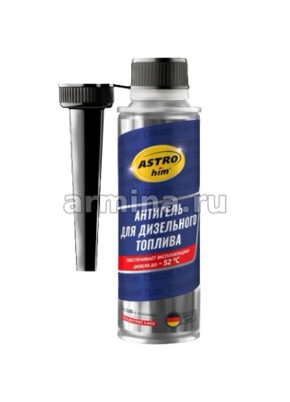 Антигель "Astrohim" Ас-119 депрессорная присадка для диз. топлива на 30-60 л, 300 мл /12