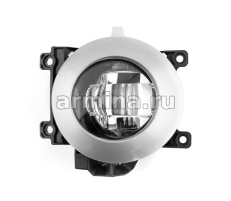 Фара противотуманная светодиодная "MTF Light" TOYOTA LC200-RAV4, линза, 5000К, 12В, 10В /10