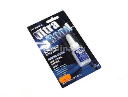 Клей супер "Permatex" 21309 "Ультра Бонд" сверхпрочный, 5 г /6