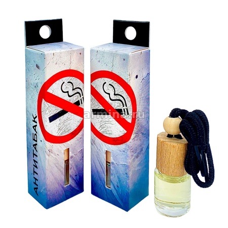 Ароматизатор "FRESH ESCAPE" флакон с деревянной крышкой "Антитабак" 4мл/блок 36