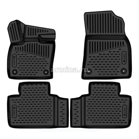 Коврики 3D в салон "Element" для GEELY Atlas (II (FX11)), 2023-, 2WD, 5 дв. (4шт.)