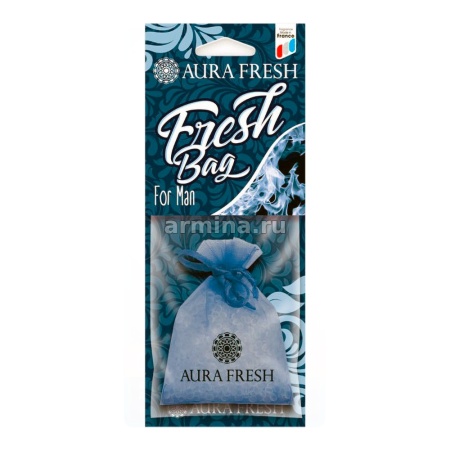Ароматизатор "AURA FRESH" мешочек "FRESH BAG" For Man /20