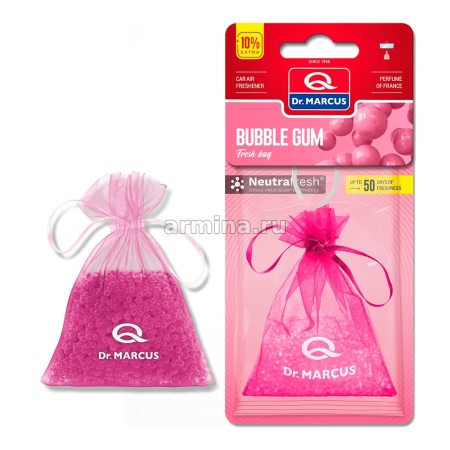 Ароматизатор "Dr.MARСUS" мешочек "Fresh Bag" Bubble Gum /уп-18/72