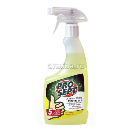 Универсальное моющее и чистящее средство Universal Spray готовый состав / 0,5 л/12
