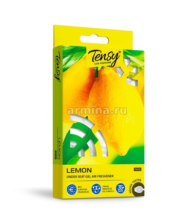 Ароматизатор "TENSY" под сидение "Car Perfume" Лимон, 110 г /40