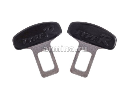 Заглушка замка ремня безопасности металлическая 2 шт. /400