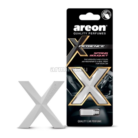 Ароматизатор "AREON" на дефлектор "Xperience" Цветочный букет /уп-24