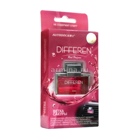 Ароматизатор "AUTODOC" на дефлектор "DIFFEREN" K-1015 "Ветка сакуры", 11 мл /5/50