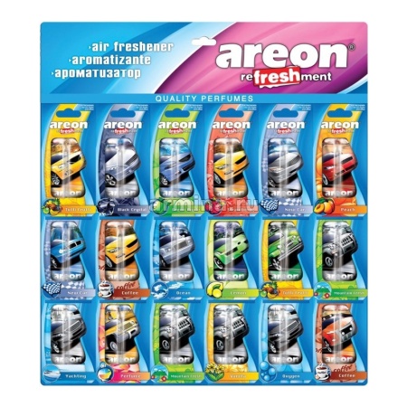 Ароматизатор "AREON" гелевый AUTO 8,5 мл /п-18/270