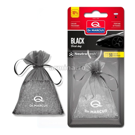Ароматизатор "Dr.MARСUS" мешочек "Fresh Bag" Black /уп-18/72