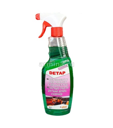 Очиститель обивки салона "PLAK" Detap для ткани и винила 750 мл /72