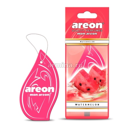 Ароматизатор "AREON" бумажный "MON AREON" Watermelon /уп-20/360