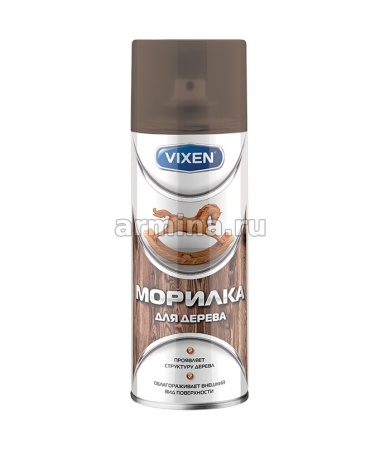 Морилка для дерева "VIXEN" VX-91004 темный орех, 520 мл /12