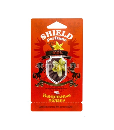 Ароматизатор "FOUETTE" мембранный "Shield perfume" S-1 "Ванильные облака" /40