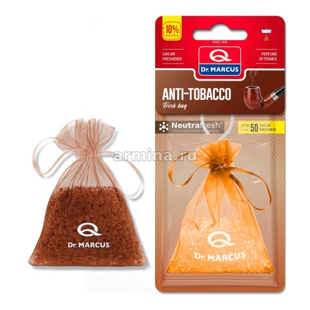 Ароматизатор "Dr.MARСUS" мешочек "Fresh Bag" Anti-Tobacco /уп-18/72