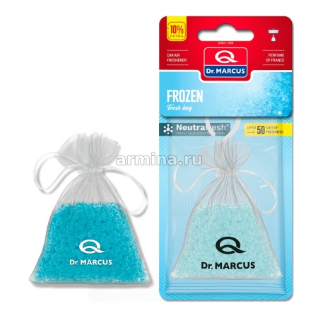 Ароматизатор "Dr.MARСUS" мешочек "Fresh Bag" Winter ice (frozen)/уп-18/72