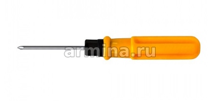 Отвертка двусторонняя, d=3 мм, крестовая + шлицевая /40