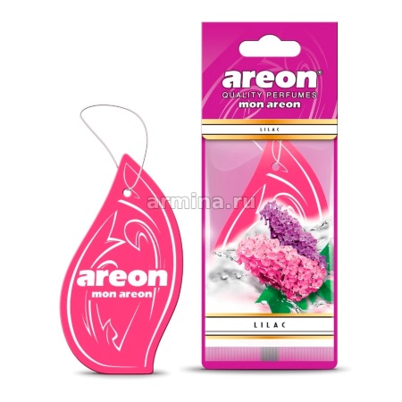 Ароматизатор "AREON" бумажный "MON AREON" Lilac /уп-10/360