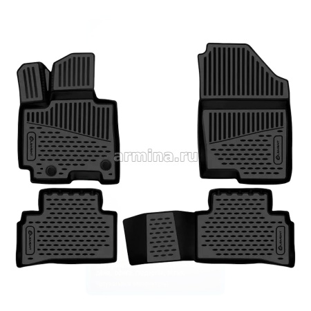 Коврики 3D в салон "Element" для HYUNDAI Mufasa 2023 полиуретан (4 шт.)