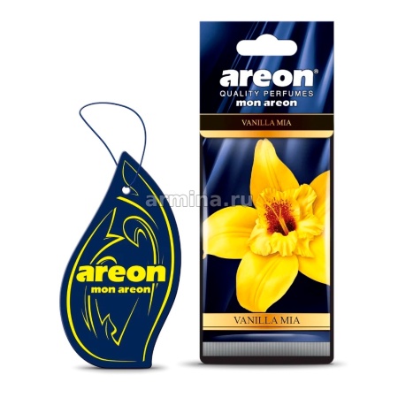 Ароматизатор "AREON" бумажный "MON AREON" Ванила Миа /уп-20/360
