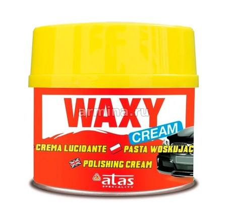 Полироль-крем для кузова "ATAS" WAXY cream, 250 г /24