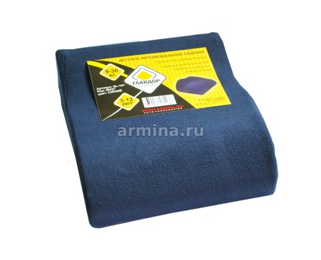 Сиденье детское автомобильное "ГЛАВДОР" GL-107 группы II-III, 3-12 лет, 9-36 кг, синий /6