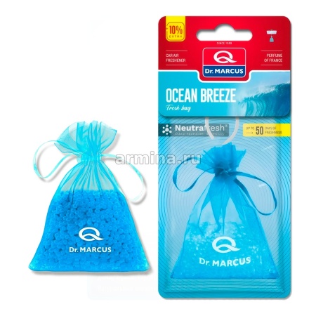 Ароматизатор "Dr.MARСUS" мешочек "Fresh Bag" Ocean Breeze /уп-18/72