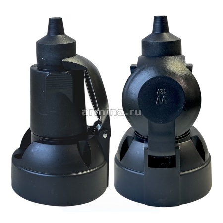 Электроразъем для прицепа "ГЛАВДОР" GL-837 пластиковый, 7-контактный, 12В /100 