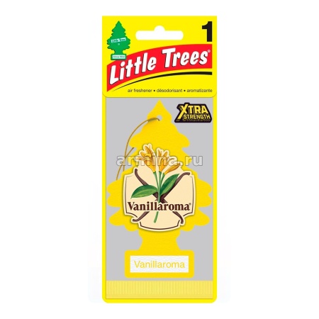 Ароматизатор "CAR FRESHNER" бумажный "Большая елочка" 10605 ваниль /блок 24/144