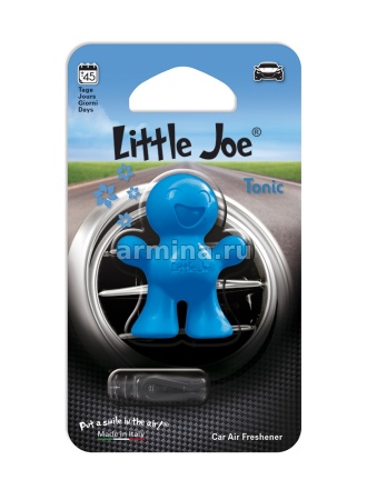 Ароматизатор "Little Joe ОК" на дефлектор "Blue" Tonic /блок 6/48