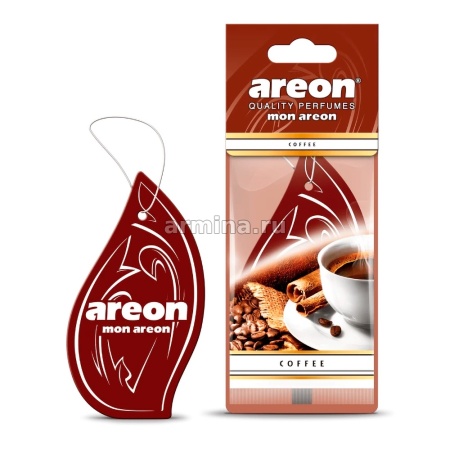 Ароматизатор "AREON" бумажный "MON AREON" Coffee /уп-20/360