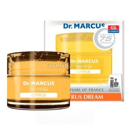 Ароматизатор "Dr.MARCUS" гелевый "Senso Deluxe" "Citrus Dream" 50 мл /20