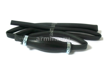 Шланг для перекачки топлива (груша с хомутом) /10