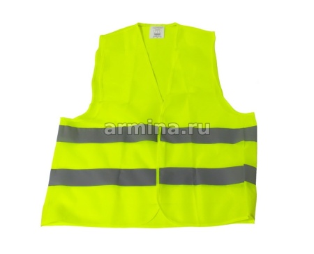 Жилет светоотражающий, желтый  2XL(100гр)