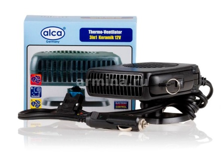 Обогреватель "ALCA" 544000 керамический в прикуриватель, 150Вт, 12В /6/24
