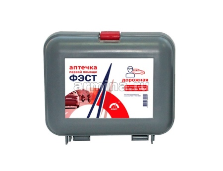Аптечка автомобильная первой помощи "ФЭСТ-мини" ДОРОЖНАЯ Фт №5 (г. Кострома) /24