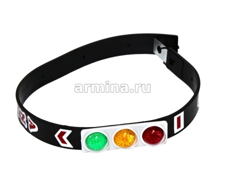 Антистатик-заземлитель №7 с отражателем " светофор", 55 см /100