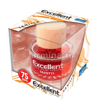 Ароматизатор "TASOTTI" спрей "EXCELLENT" Vanilla, 60 мл /16/48