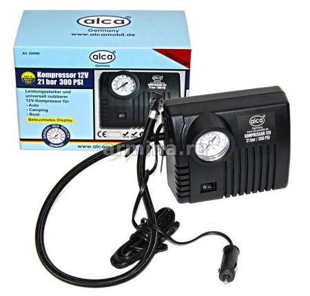 Компрессор "ALCA" 220000 "нон-стоп" 300 PSI, 12V, 21Бар /10