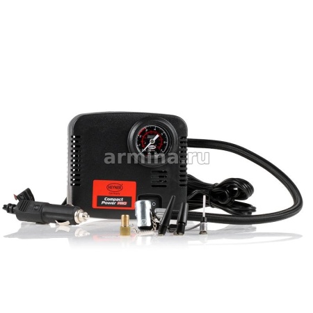 Компрессор "HEYNER" 235000 микро "нон-стоп" с сумкой и 4 адаптерами 12V