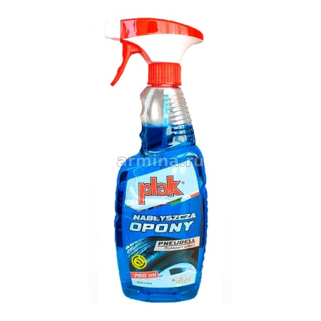 Чернитель шин "PLAK" Pneubell, 750 мл /24