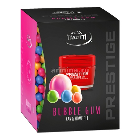 Ароматизатор "TASOTTI" гелевый "GEL PRESTIGE" Bubble Gum, 50 мл /48