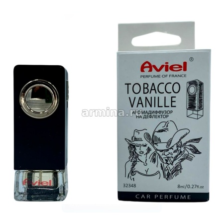 Ароматизатор "AVIEL" на дефлектор Slim "TABACCO VANILLE" 8 мл
